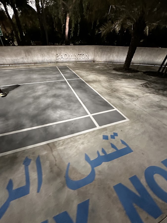 Al Fay Park Badminton Area