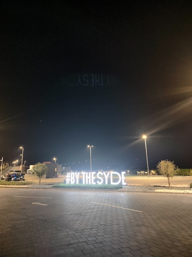 By the syde