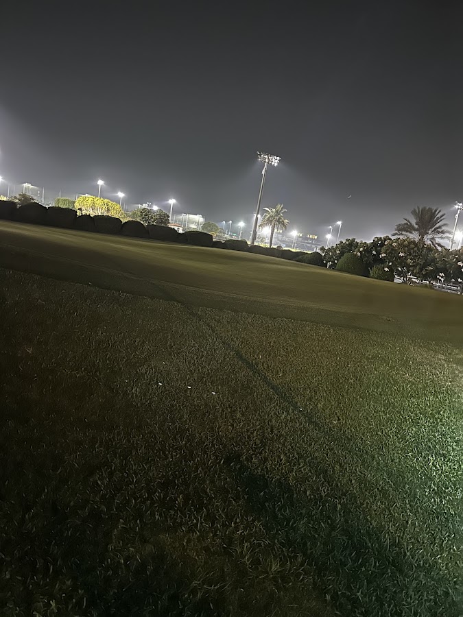 Putting practice area