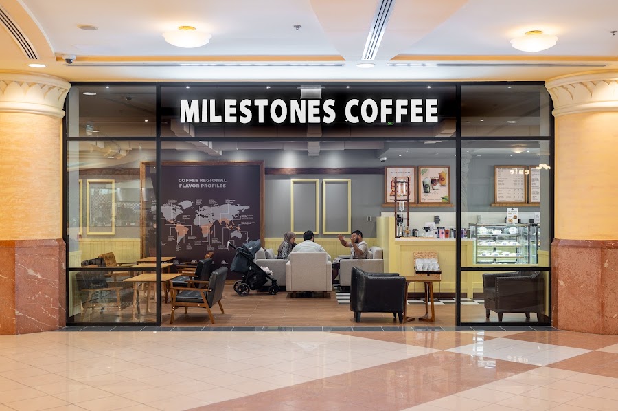 Milestones Coffee Al Raha Mall مايلستونز كافيه الراحة مول