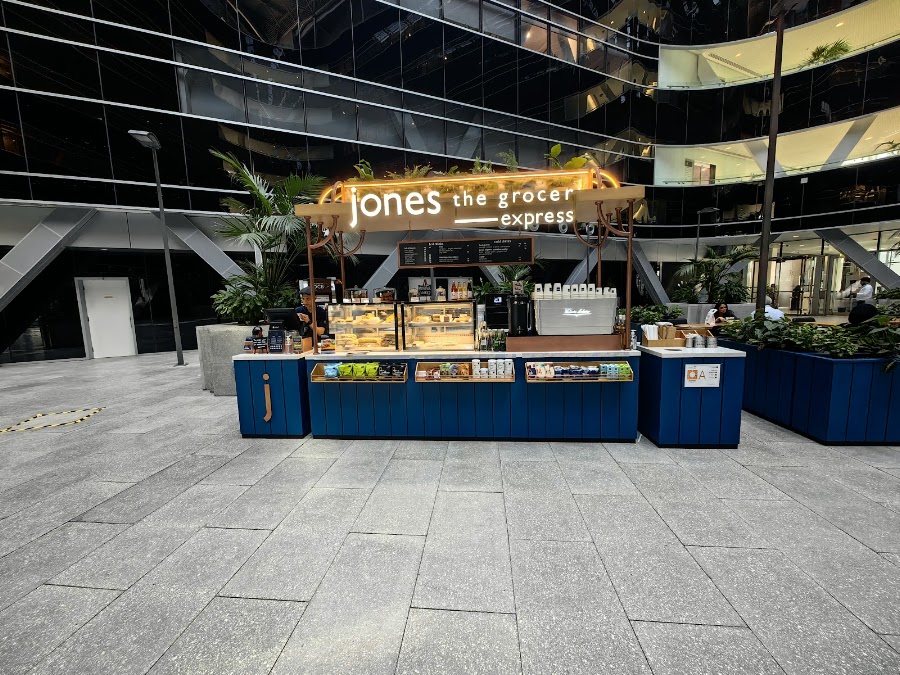 Jones the Grocer Express, Irena HQ (Abu Dhabi)